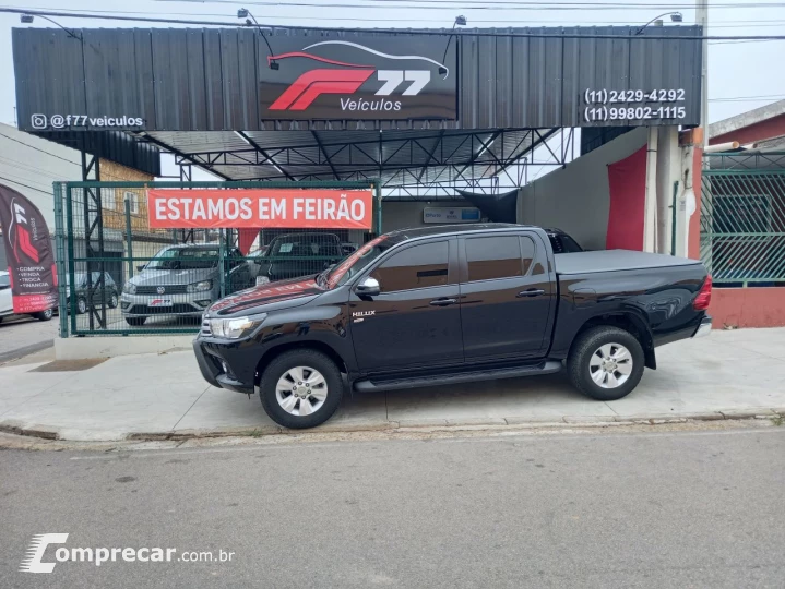 Hilux Caminhonete 2.7 16V 4P SRV FLEX CABINE DUPLA AUTOMÁTIC