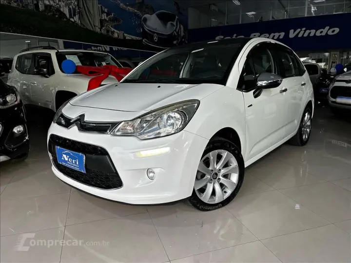 C3 1.6 EXCLUSIVE 16V FLEX 4P AUTOMÁTICO