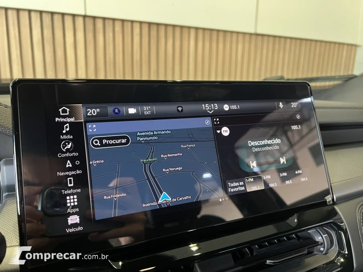 RAMPAGE 2.0 HURRICANE 4 TURBO GASOLINA LARAMIE 4X4 AUTOMÁTIC