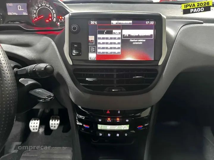 208 1.6 SPORT 16V FLEX 4P MANUAL