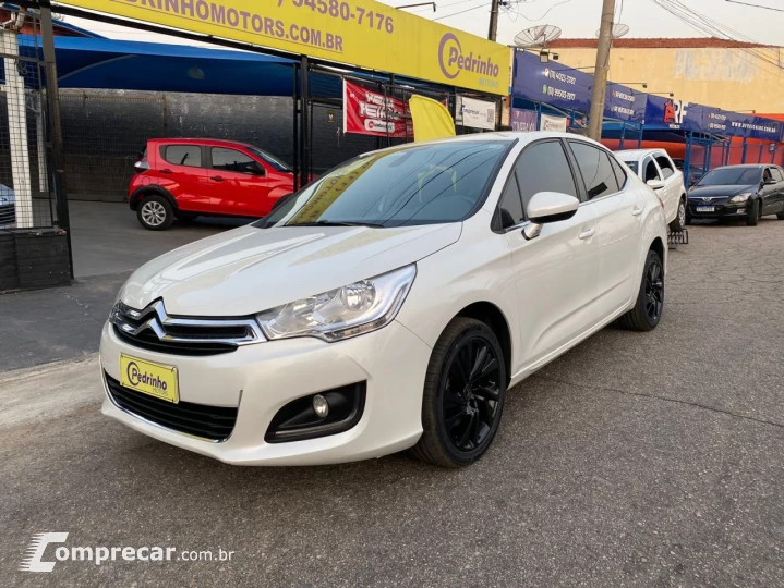 C4 Sedan 1.6 16V 4P LOUNGE TENDANCE THP TURBO AUTOMÁTICO