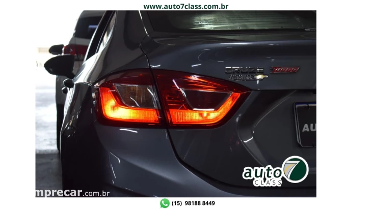 CRUZE SEDAN - 1.4 TURBO LT 16V 4P AUTOMÁTICO