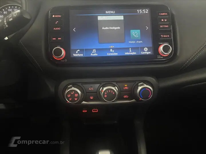 KICKS 1.6 16V FLEXSTART ADVANCE XTRONIC