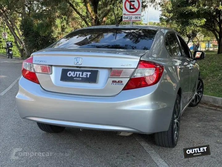 CIVIC 2.0 LXR 16V FLEX 4P AUTOMÁTICO