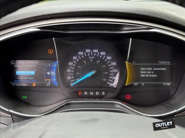 FUSION 2.0 SEL 16V GASOLINA 4P AUTOMÁTICO