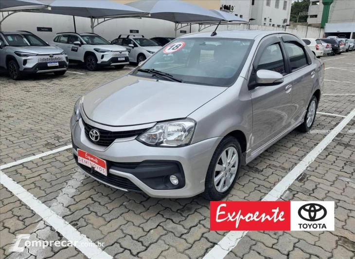 ETIOS 1.5 XLS SEDAN 16V FLEX 4P AUTOMÁTICO