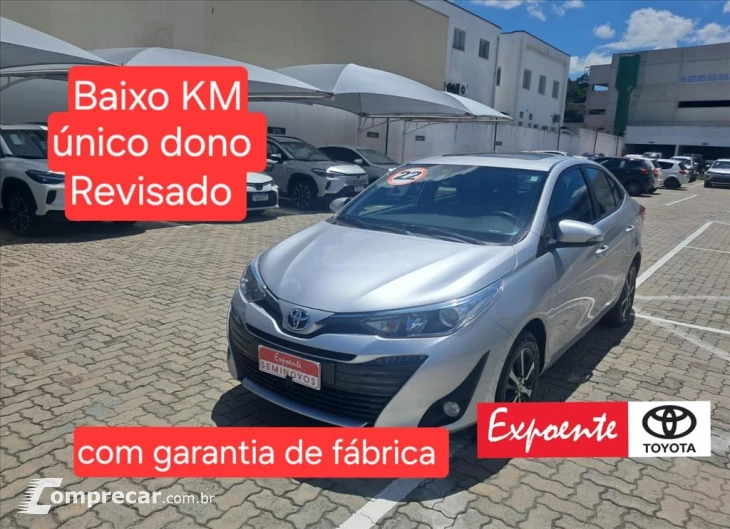 YARIS 1.5 16V FLEX SEDAN XLS CONNECT MULTIDRIVE