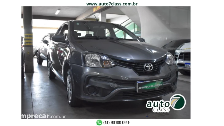 ETIOS SEDAN - 1.5 X SEDAN 16V 4P MANUAL