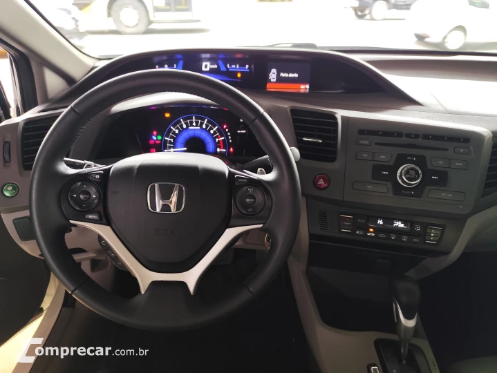 CIVIC 2.0 LXR 16V FLEX 4P AUTOMÁTICO