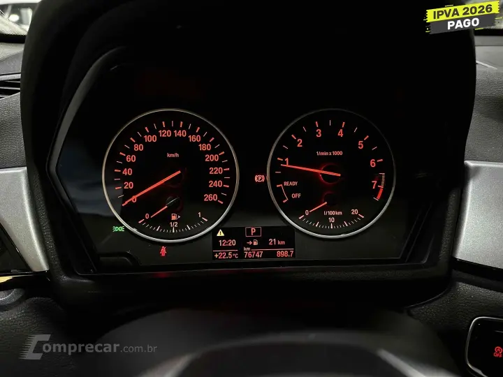 X1 2.0 16V TURBO ACTIVEFLEX SDRIVE20I 4P AUTOMÁTICO