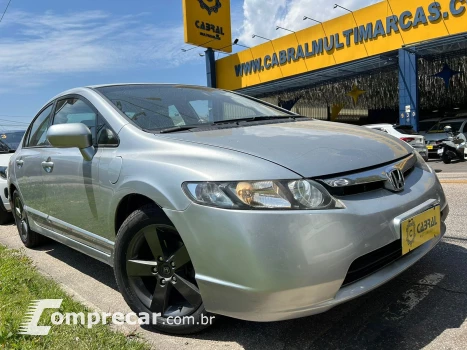 Honda Civic Sedan LXS 1.8/1.8 Flex 16V Mec. 4p 4 portas