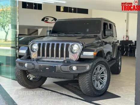 JEEP WRANGLER 2.0 TURBO GASOLINA UNLIMITED OVERLAND 4P 4X4 AT8 4 portas