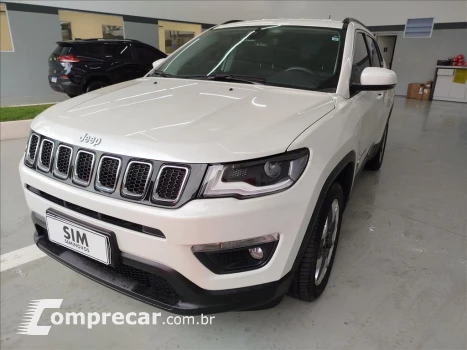 JEEP COMPASS 2.0 16V FLEX LONGITUDE AUTOMÁTICO 4 portas