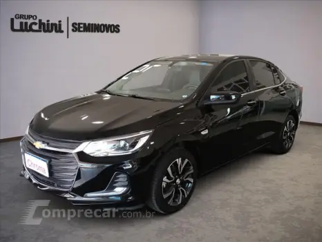 CHEVROLET ONIX 1.0 TURBO FLEX PLUS PREMIER AUTOMÁTICO 4 portas