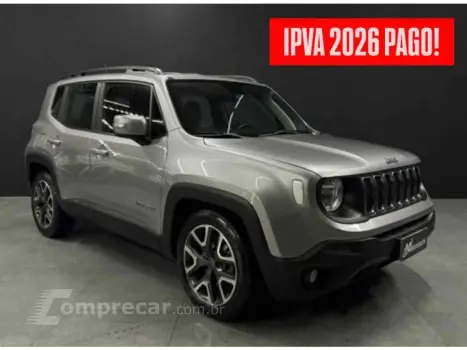 JEEP RENEGADE 1.8 16V FLEX LONGITUDE 4P AUTOMÁTICO 4 portas