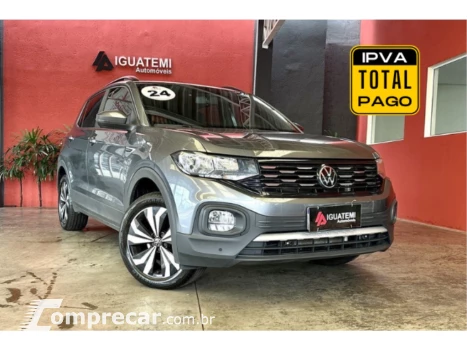 Volkswagen T-CROSS 1.0 200 TSI TOTAL FLEX COMFORTLINE AUTOMÁTICO 4 portas