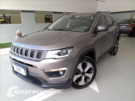 JEEP COMPASS 2.0 16V FLEX LONGITUDE AUTOMÁTICO 4 portas