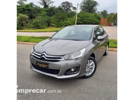 CITROEN C4 LOUNGE 1.6 THP FLEX ORIGINE BVA 4 portas