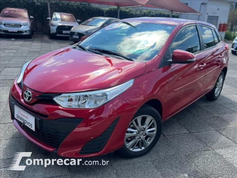 Toyota YARIS 1.5 16V FLEX XL PLUS CONNECT MULTIDRIVE 4 portas