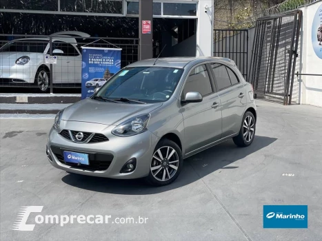 NISSAN MARCH 1.6 SL 16V FLEXSTART 4P XTRONIC 4 portas