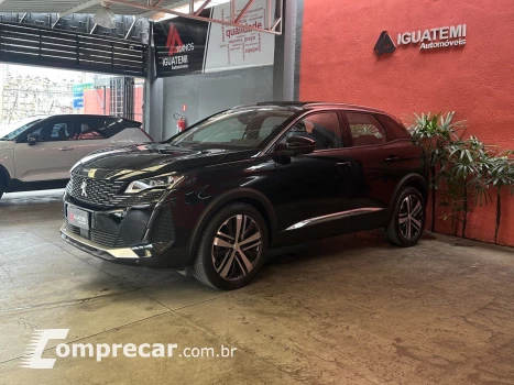 PEUGEOT 3008 1.6 16V THP GASOLINA GRIFFE AUTOMÁTICO 4 portas