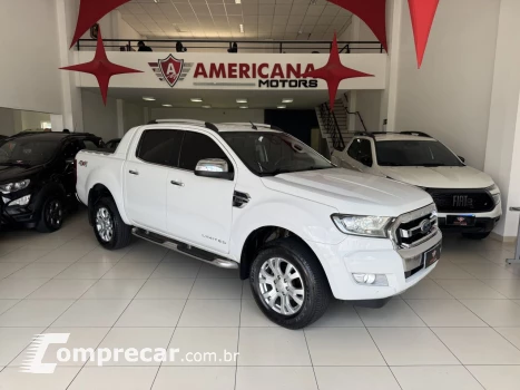 FORD Ranger 3.2 20V CABINE DUPLA 4X4 LIMITED TURBO DIESEL AUTOMÁT 4 portas