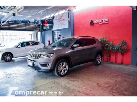 JEEP COMPASS 2.0 16V FLEX LONGITUDE AUTOMÁTICO 4 portas