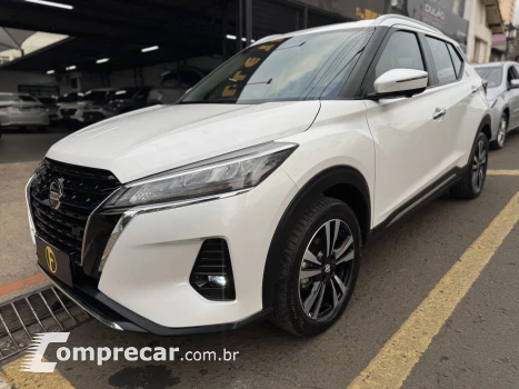 NISSAN Kicks 1.6 16V 4P FLEXSTART EXCLUSIVE XTRONIC AUTOMÁTICO CVT 4 portas