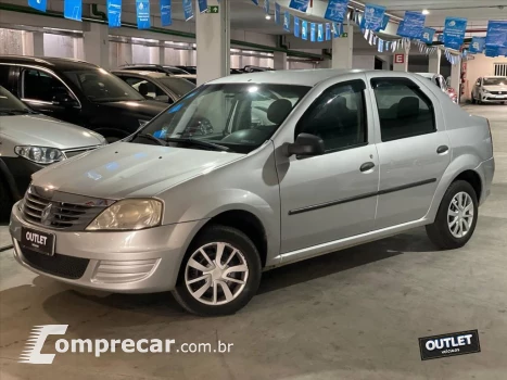 Renault LOGAN 1.0 AUTHENTIQUE 16V FLEX 4P MANUAL 4 portas