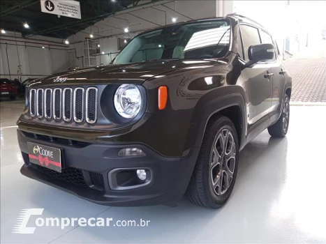 JEEP RENEGADE 1.8 16V FLEX LONGITUDE 4P AUTOMÁTICO 4 portas