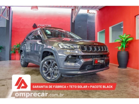 JEEP COMPASS 1.3 T270 TURBO FLEX LONGITUDE AT6 4 portas