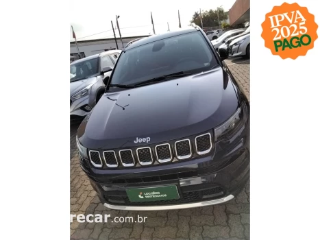 JEEP COMPASS 1.3 T270 TURBO FLEX LONGITUDE AT6 4 portas