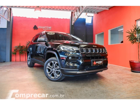 JEEP COMPASS 1.3 T270 TURBO FLEX LONGITUDE AT6 4 portas