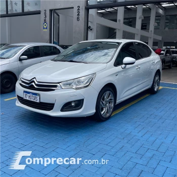 CITROEN C4 LOUNGE 1.6 EXCLUSIVE 16V TURBO GASOLINA 4P AUT 4 portas