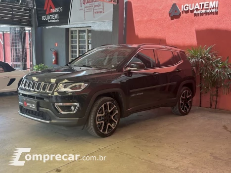 JEEP COMPASS 2.0 16V FLEX LIMITED AUTOMÁTICO 4 portas