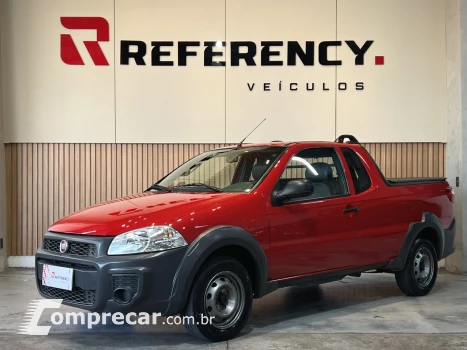 Fiat STRADA 1.4 MPI HARD WORKING CS 8V FLEX 2P MANUAL 2 portas