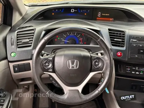 CIVIC 2.0 LXR 16V FLEX 4P AUTOMÁTICO
