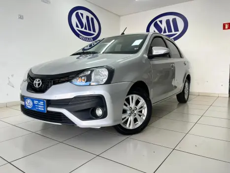 Toyota Etios Sedan 1.5 16V 4P FLEX X PLUS AUTOMÁTICO 5 portas
