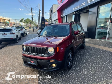 JEEP RENEGADE 1.8 16V FLEX LONGITUDE 4P AUTOMÁTICO 4 portas