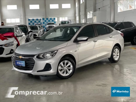 CHEVROLET ONIX 1.0 TURBO FLEX PLUS PREMIER AUTOMÁTICO 4 portas