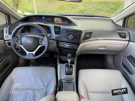 CIVIC 2.0 LXR 16V FLEX 4P AUTOMÁTICO