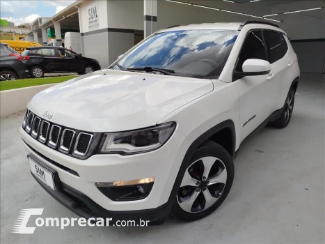 JEEP COMPASS 2.0 16V FLEX LONGITUDE AUTOMÁTICO 4 portas