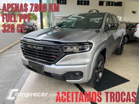 RAM RAMPAGE 2.0 HURRICANE 4 TURBO GASOLINA R/T 4X4 AUTOMÁTICO 4 portas