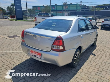 ETIOS 1.5 PLATINUM SEDAN 16V FLEX 4P MANUAL