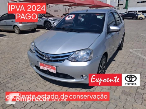 Toyota ETIOS 1.5 PLATINUM SEDAN 16V FLEX 4P MANUAL 4 portas