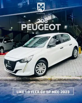 PEUGEOT 208 Like 1.0 Flex 6V 5p Mec. 4 portas