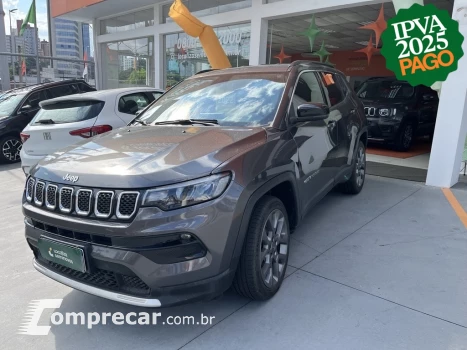 JEEP COMPASS 1.3 T270 TURBO FLEX LONGITUDE AT6 4 portas