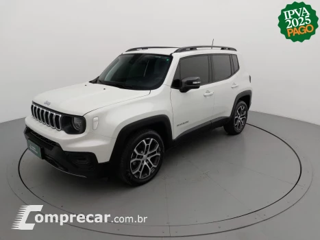 JEEP RENEGADE 1.3 T270 TURBO FLEX LONGITUDE AT6 4 portas