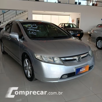 Honda Civic Sedan LXS 1.8/1.8 Flex 16V Mec. 4p 4 portas