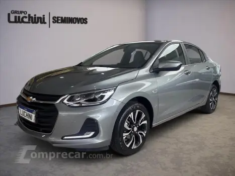 CHEVROLET ONIX 1.0 TURBO FLEX PLUS PREMIER AUTOMÁTICO 4 portas